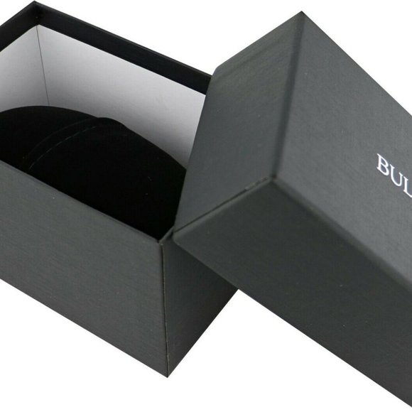 SALE! Bulova Curve Black Diamond Watch! w/ box - Picture 4 of 4